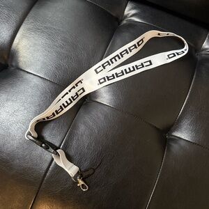 Chevrolet Camaro White Lanyard